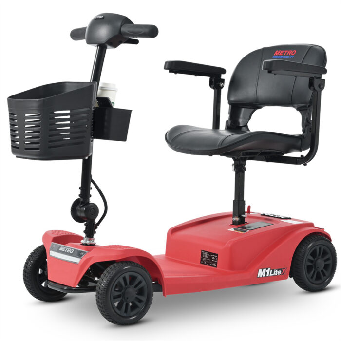 Foldable Seated EScooter W250W Motor  Dual LED Lights - Image 1