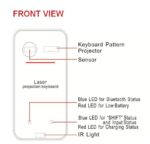 LEING FST Virtual Laser Keyboard Bluetooth Wireless Projector Phone Keyboard For Computer Pad Laptop With Mouse Function - Image 4