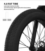 52V All-Terrain E-Bike  26x4.0 Fat Tire Electric Bike 20 AH Extended-Range Battery & Hydraulic Disc Brakes - Image 8