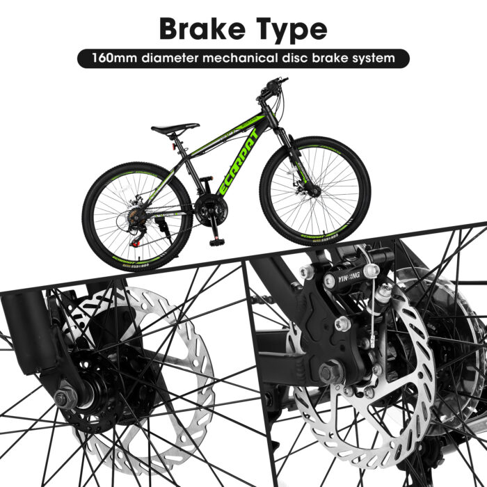 A24299 24 Inch Mountain Bike Bicycle For Adults Aluminium Frame Bike Shimano 21-Speed With Disc Brake - Image 5