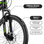 A24299 24 Inch Mountain Bike Bicycle For Adults Aluminium Frame Bike Shimano 21-Speed With Disc Brake - Image 7
