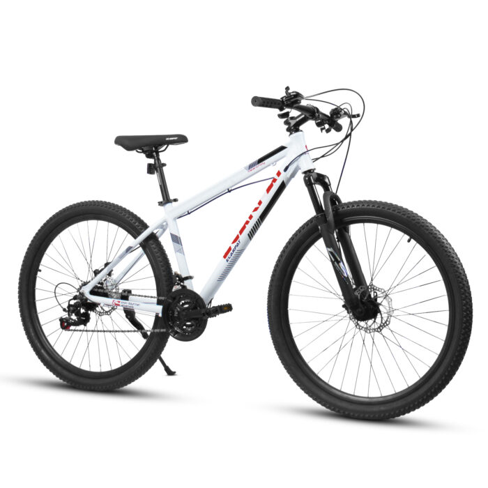 A27366 27 Inch Mountain Bike 21 Speed, Suspension Fork, Aluminum Frame Disc Brake, Mountain Biking For Both Men And Women. - Image 9