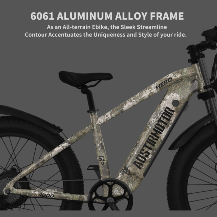 52V All-Terrain E-Bike  26x4.0 Fat Tire Electric Bike 20 AH Extended-Range Battery & Hydraulic Disc Brakes - Image 10
