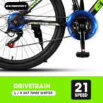 A24299 24 Inch Mountain Bike Bicycle For Adults Aluminium Frame Bike Shimano 21-Speed With Disc Brake - Image 4